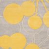 Surya Organic Modern OMR-1014 Light Gray Hand Tufted Area Rug by Jef Designs Sample Swatch