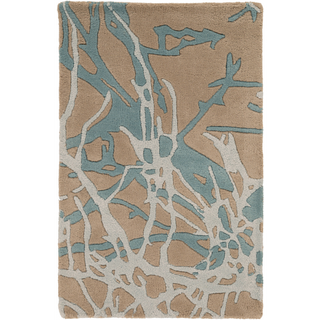 Surya Organic Modern OMR-1027 Olive Area Rug by Jef Designs 2' x 3'