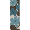 Surya Organic Modern OMR-1030 Teal Area Rug by Jef Designs 2'6'' x 8' Runner
