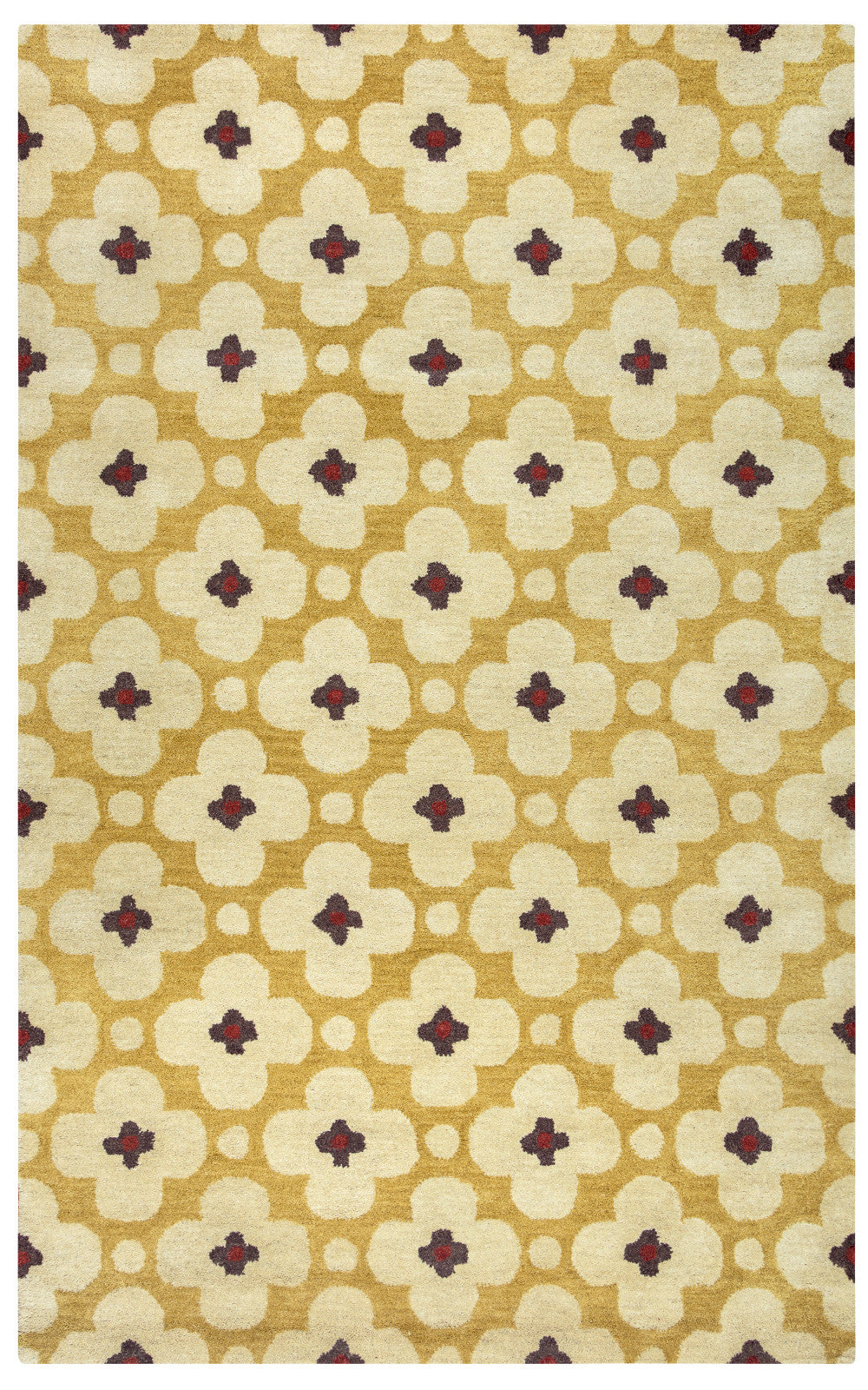 Rizzy Opus OP8088 Yellow Area Rug