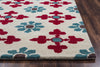 Rizzy Opus OP8094 ivory Area Rug Edge Shot Feature