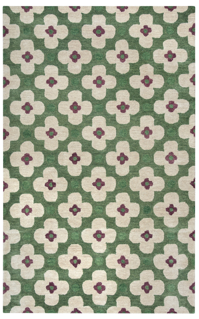 Rizzy Opus OP8097 Green Area Rug