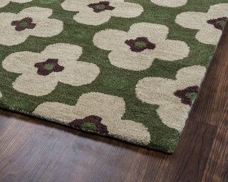 Rizzy Opus OP8097 Area Rug Corner Shot Feature