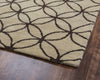 Rizzy Opus OP8114 Khaki Area Rug Corner Shot