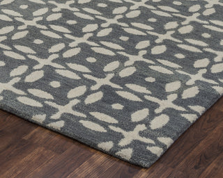 Rizzy Opus OP8231 Grey Area Rug Corner Shot