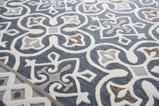 Rizzy Opulent OU574A Blue / Gray Area Rug Runner Image