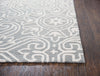 Rizzy Opulent OU908A Gray Area Rug Detail Image