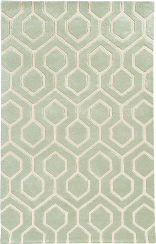 Pantone Universe Optic 41106 Green/Ivory Area Rug main image