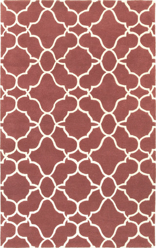 Pantone Universe Optic 41109 Rust/Ivory Area Rug main image