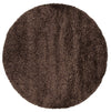 Chandra Orchid ORC-9701 Dark Brown Area Rug Round