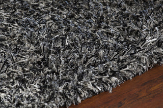 Chandra Orchid ORC-9702 Black/Ivory/Grey Area Rug Detail