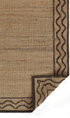 Momeni Orchard Ripple ORC-1 Brown Area Rug by Erin Gates Close up