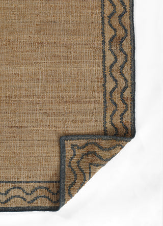 Momeni Orchard Ripple ORC-1 Slate Area Rug by Erin Gates Close up
