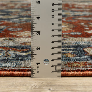 Oriental Weavers Aberdeen 1143H Red/Blue Area Rug Pile Image