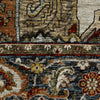 Oriental Weavers Aberdeen 1144W Ivory/Blue Area Rug Close-up Image