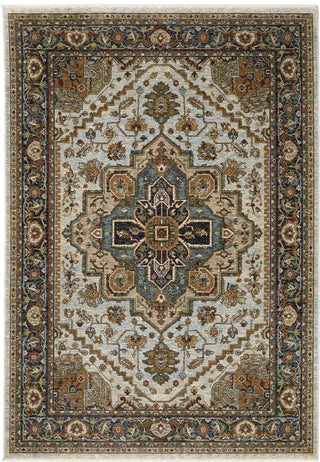 Oriental Weavers Aberdeen 1144W Ivory/Blue Area Rug main image