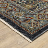 Oriental Weavers Aberdeen 4922D Blue/Multi Area Rug Corner Image