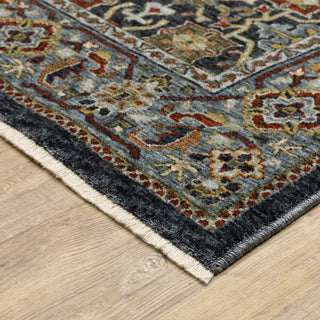 Oriental Weavers Aberdeen 4922D Blue/Multi Area Rug Corner Image