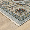 Oriental Weavers Aberdeen 561W1 Blue/Ivory Area Rug Corner Image