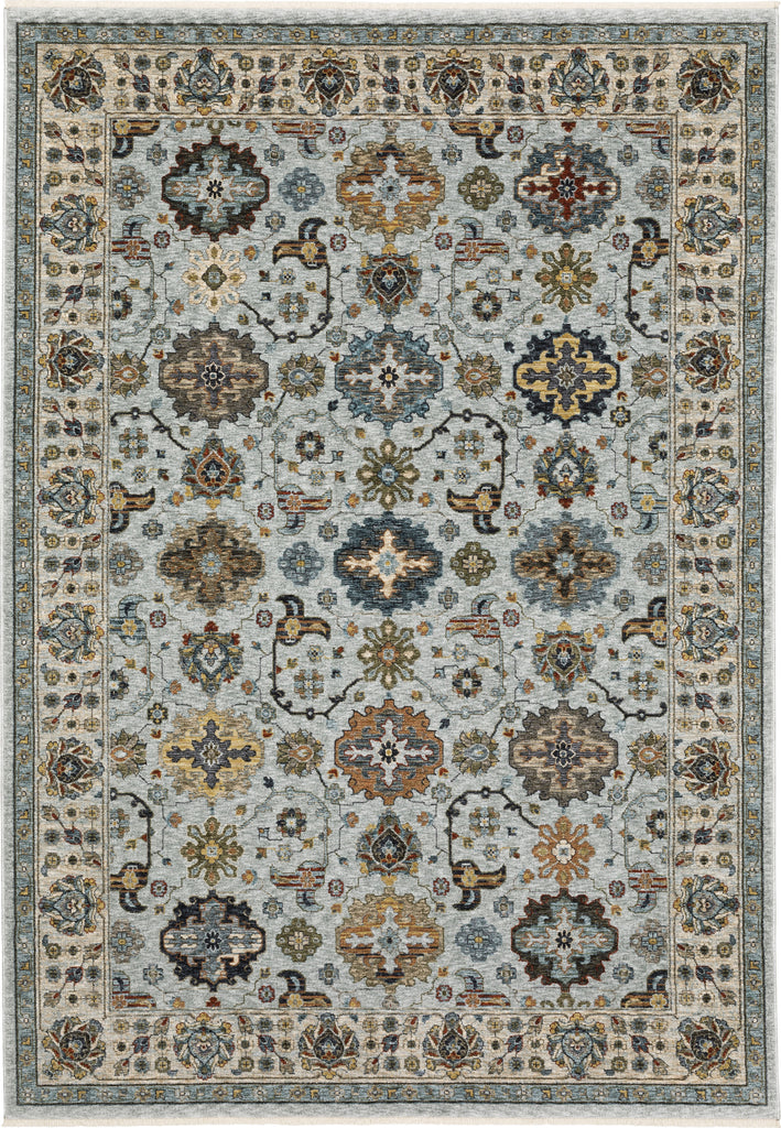 Oriental Weavers Aberdeen 561W1 Blue/Ivory Area Rug main image