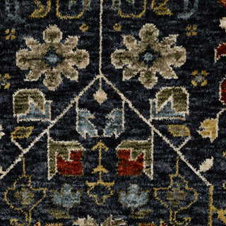 Oriental Weavers Aberdeen 006B1 Blue/Multi Area Rug Close-up Image