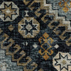 Oriental Weavers Aberdeen 7150B Blue/Gold Area Rug Close-up Image