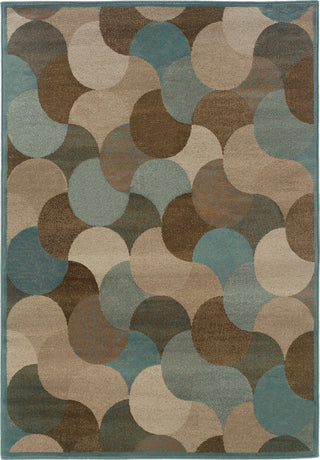 Oriental Weavers Adrienne 3729F Beige/Blue Area Rug main image