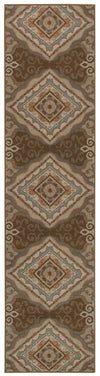 Oriental Weavers Adrienne 3840E Stone/Multi Area Rug 1'10 X  7' 6