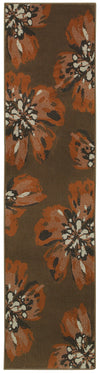 Oriental Weavers Adrienne 4130C Brown/Orange Area Rug