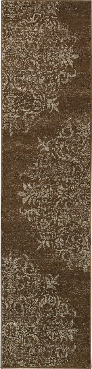 Oriental Weavers Adrienne 4174D Brown/Stone Area Rug Runner