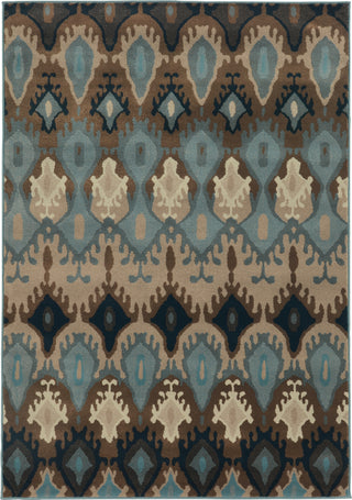 Oriental Weavers Adrienne 4633A Blue/Stone Area Rug main image