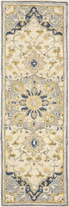 Oriental Weavers Alfresco 28402 Blue/Ivory Area Rug Runner Image