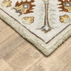 Oriental Weavers Alfresco 28403 Ivory/Beige Area Rug Corner Featured