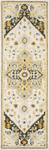 Oriental Weavers Alfresco 28407 Ivory/Charcoal Area Rug Runner Image