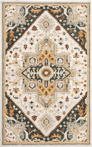 Oriental Weavers Alfresco 28407 Ivory/Charcoal Area Rug main image