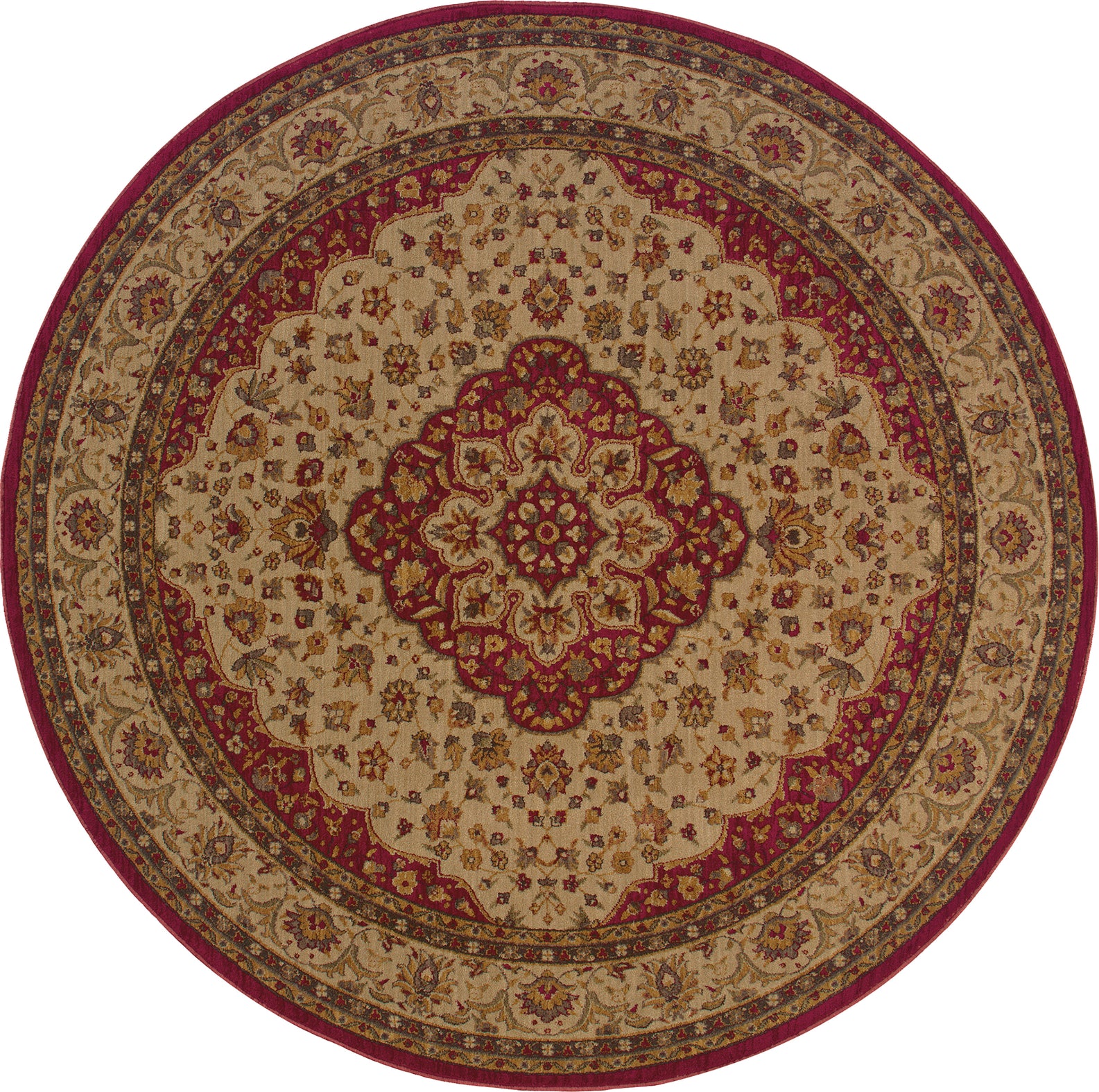 Oriental Weavers Allure 011D1 Red/Gold Area Rug – Incredible Rugs and Decor