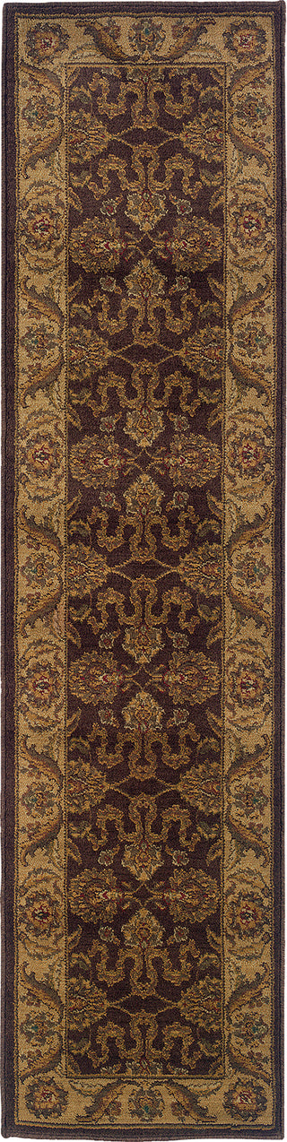 Oriental Weavers Allure 012B1 Brown/Beige Area Rug Runner