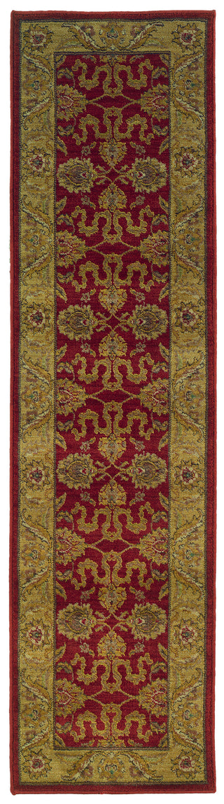 Oriental Weavers Allure 012D1 Red/Beige Area Rug 1'11 X 7' 6 Runner