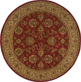 Oriental Weavers Allure 012D1 Red/Beige Area Rug 7' 8 Round