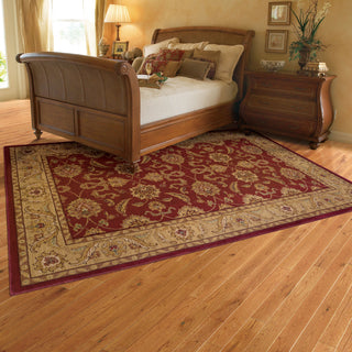 Oriental Weavers Allure 012D1 Red/Beige Area Rug Lifestyle Image