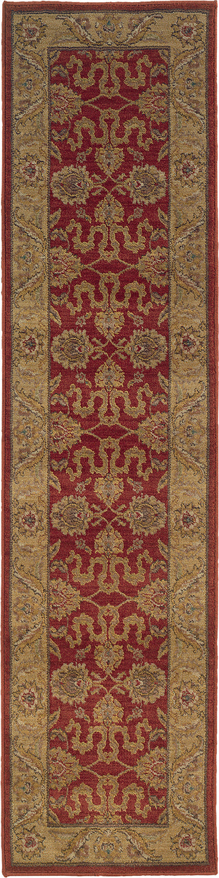 Oriental Weavers Allure 012D1 Red/Beige Area Rug Runner