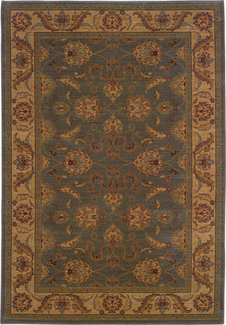 Oriental Weavers Allure 012E1 Green/Beige Area Rug main image