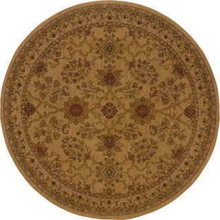 Oriental Weavers Allure 013C1 Beige/Red Area Rug 7' 8 Round