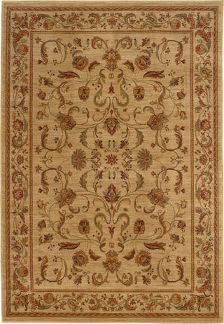 Oriental Weavers Allure 002A1 Beige/Red Area Rug main image