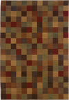 Oriental Weavers Allure 003A1 Brown/Red Area Rug main image