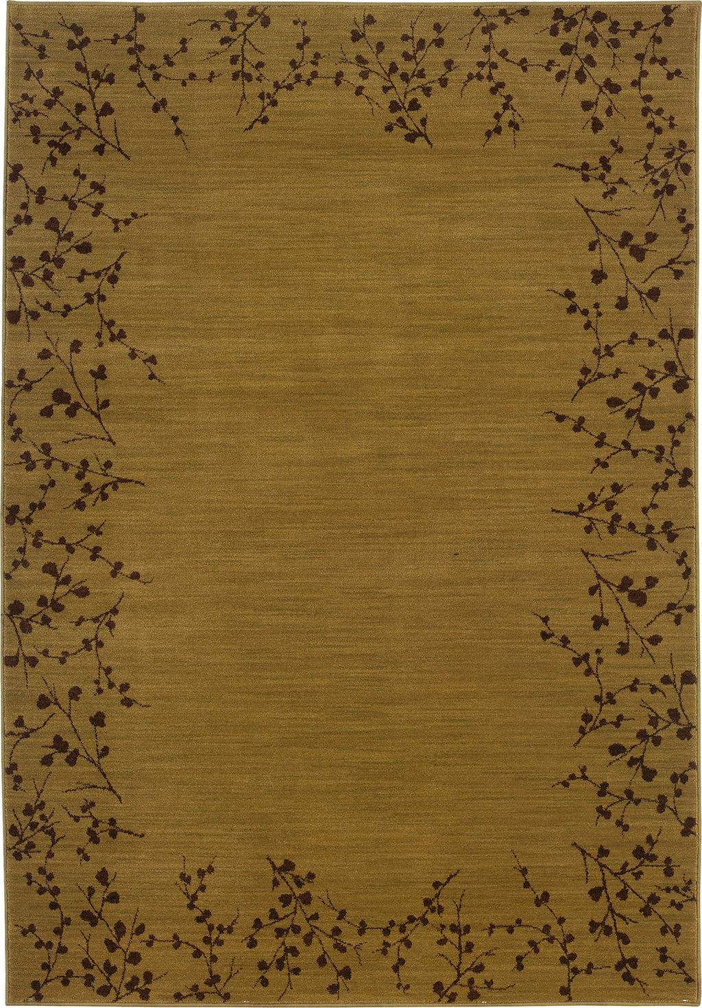 Oriental Weavers Allure 004B1 Gold/Brown Area Rug main image featured