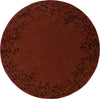 Oriental Weavers Allure 004C1 Red/Brown Area Rug 7' 8 Round