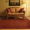 Oriental Weavers Allure 004C1 Red/Brown Area Rug Room Scene Featured