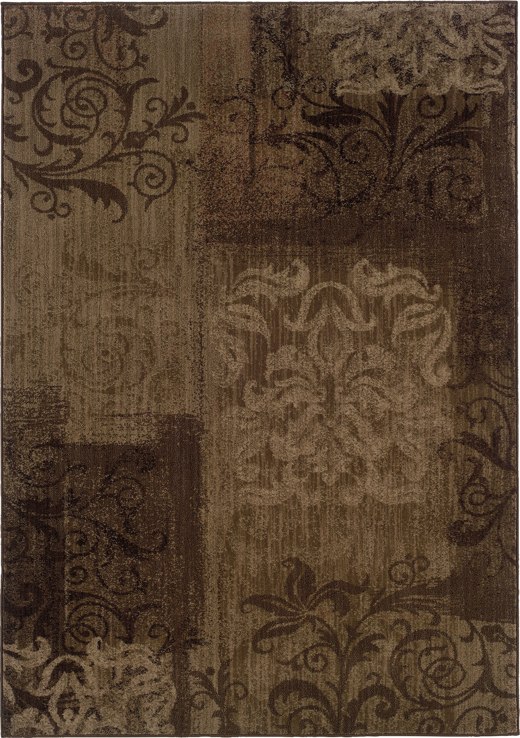 Oriental Weavers Allure 060B1 Brown/Beige Area Rug main image featured