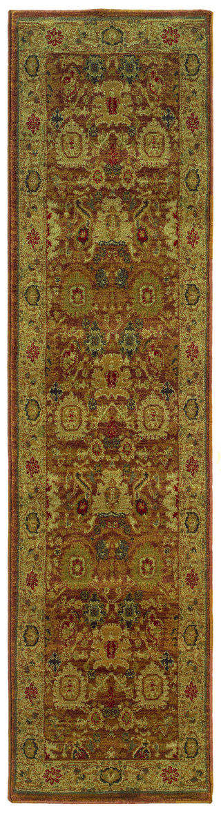 Oriental Weavers Allure 006F1 Rust/Gold Area Rug